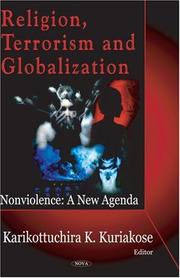 Cover of Religion, Terrorism And Globalization Nonviolence by Unknown