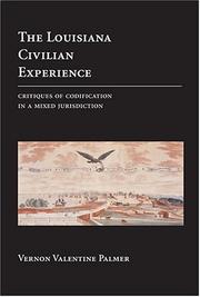 Front cover of The Louisiana Civilian Experience by Vernon Valentine Palmer