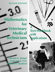 Cover of Mathematics for veterinary medical technicians by Edward M. Stumpf