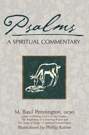 Cover of Psalms by M. Basil Pennington