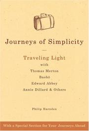 Front cover of Journeys of Simplicity by Philip Harnden