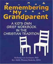 Front cover of Remembering my grandparent by Nechama Liss-Levinson