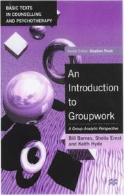Cover of An introduction to groupwork by Barnes, Bill