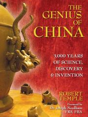 Front cover of The Genius of China by Robert Temple