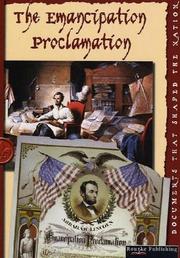 Cover of The Emancipation Proclamation by David Armentrout