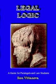 Cover of Legal Logic by Ron Villanova