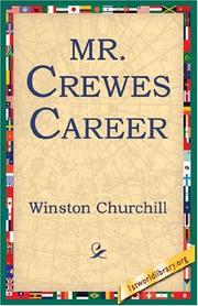 Front cover of Mr. Crewe's career by Winston Churchill