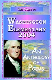Front cover of The Voice Of Washington Elementary 2004 by Unknown
