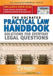 Front cover of The Socrates Practical Law Handbook by Socrates Media