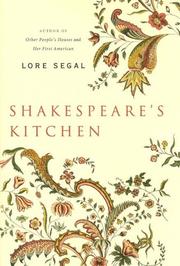 Cover of Shakespeare's Kitchen by Lore Segal