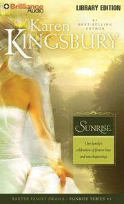 Front cover of Sunrise by Karen Kingsbury