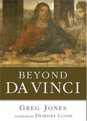 Cover of Beyond Da Vinci by Greg Jones