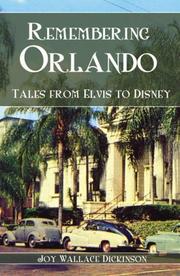 Cover of Remembering Orlando by Joy Wallace Dickinson