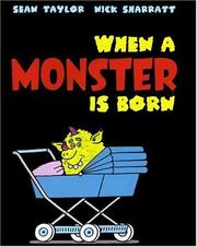 Cover of When a Monster Is Born by Sean Taylor