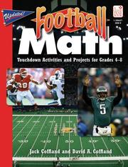 Cover of Football math by Jack Coffland