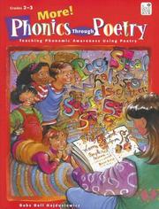 Front cover of More! phonics through poetry by Babs Bell Hajdusiewicz