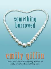 Cover of Something borrowed by Emily Giffin