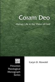 Cover of Coram Deo by Caryn D. Riswold
