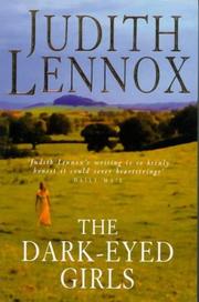 Front cover of The dark-eyed girls by Judith Lennox