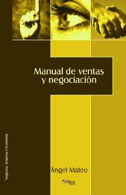 Front cover of Manual de ventas y negociación by Angel Mateo