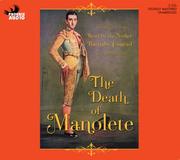 Front cover of The Death of Manolete by Barnaby Conrad