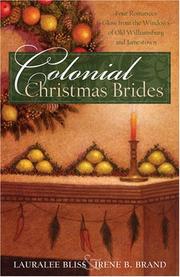 Front cover of Colonial Christmas Brides by Lauralee Bliss