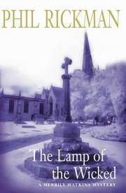 Front cover of The lamp of the wicked by Phil Rickman