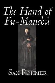 Front cover of The Hand of Fu-Manchu by Sax Rohmer