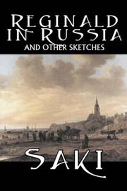 Front cover of Reginald in Russia and Other Sketches by Saki