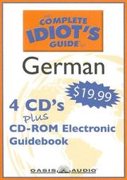Cover of The Complete Idiot's Guide to German (Complete Idiot's Guides) by Unknown