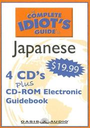 Cover of The Complete Idiot's Guide to Japanese (The Complete Idiots Guide Language Audio Programs) by Unknown