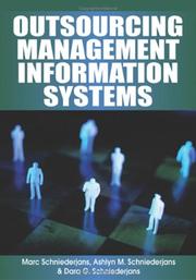Front cover of Outsourcing Management Information Systems by Marc J. Schniederjans
