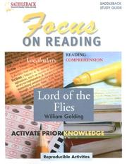 Front cover of Lord of the Flies, the Reading Guide (Saddleback's Focus on Reading Study Guides) by Alyssa Arizmendi