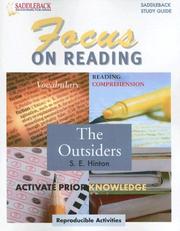 Cover of Outsiders, the Reading Guide (Saddleback's Focus on Reading Study Guides) by Kristen Druffner