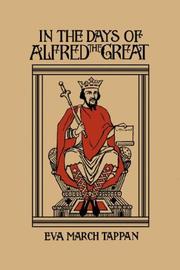 Front cover of In the Days of Alfred the Great by Eva March Tappan
