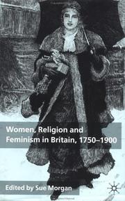 Cover of Women, Religion and Feminism in Britain, 1750-1900 by Sue Morgan
