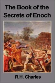 Cover of The Book of the Secrets of Enoch by Robert Henry Charles