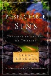 Front cover of Respectable Sins by Jerry Bridges
