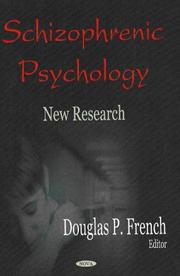 Front cover of Schizophrenic Psychology by Douglas P. French