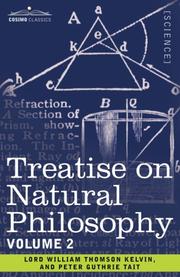 Cover of Treatise on Natural Philosophy by William Thomson Kelvin