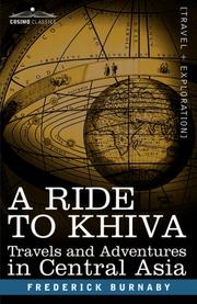 Cover of A Ride to Khiva by Frederick Burnaby