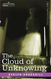 Front cover of The Cloud of Unknowing by Evelyn Underhill