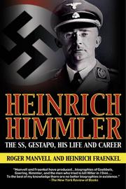Front cover of Heinrich Himmler by Manvell, Roger