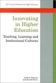 Front cover of Innovating in higher education by Andrew Hannan