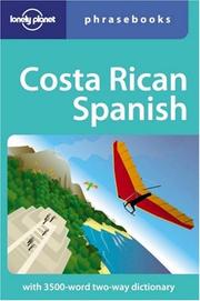 Front cover of Costa Rican Spanish by Thomas B. Kohnstamm