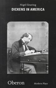 Front cover of Dickens in America by Nigel Gearing