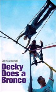 Cover of Decky does a bronco by Douglas Maxwell