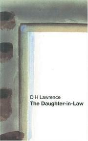 Front cover of The daughter-in-law by D. H. Lawrence