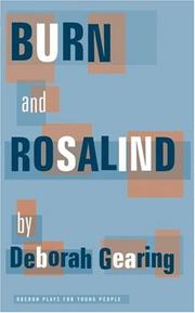 Cover of Burn And Rosalind by Deborah Gearing