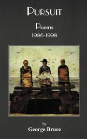 Cover of Pursuit by Bruce, George